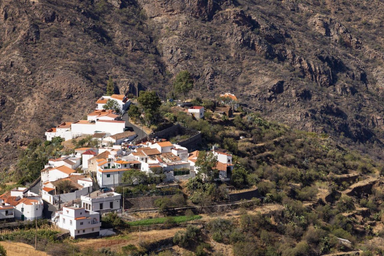 Casa Evaristo With Roque Nublo View Tejeda (Gran Canaria) Exterior foto